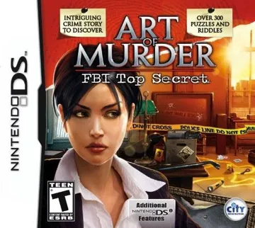 Art of Murder - FBI Top Secret (Europe) (Fr,De) (NDSi Enhanced) box cover front